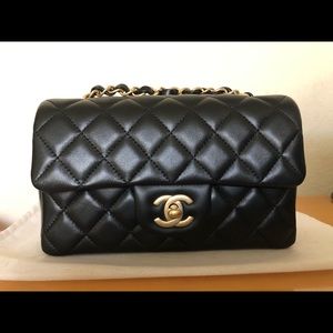 ❌SOLD❌CHANEL Lambskin Mini Rectangular